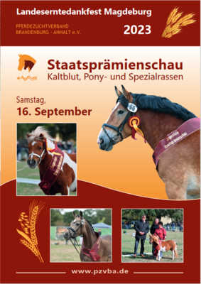 Foto zur Meldung: Staatsprämienschau Kaltblut, Pony-und Spezialrassen