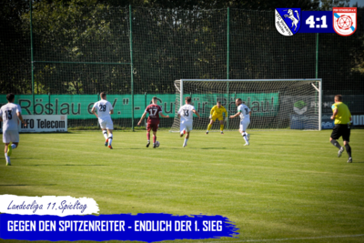 Meldung: 11.Spieltag LL: FC Vorwärts - FSV Stadeln 4:1