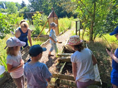 Abschlusswoche der Vorschulkinder in der Kita „Sonnenschein“ im OT Gatersleben