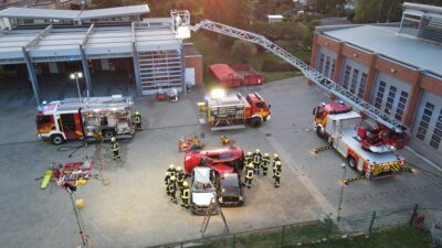 Dienstabend Feuerwehr Stadt Friesack am 25.09.2023 (Bild vergrößern)