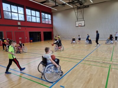 Rollstuhlbasketball-Projekt von ratiopharm Ulm (Bild vergrößern)