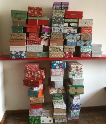 Über 70-mal Weihnachtsfreude verschenkt (Bild vergrößern)
