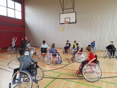 Rollstuhlbasketball-Projekt von ratiopharm Ulm (Bild vergrößern)