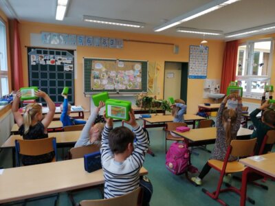 Foto zur Meldung: Erntedank im Klassenzimmer