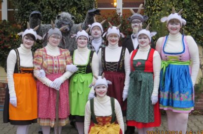 Auf eine spannende Märchenaufführung darf man sich in Werben/Wjerbno freuen., wie 2014, als die Vereinsmitglieder 