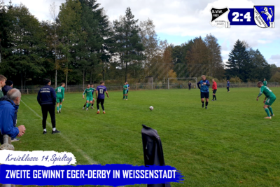 14.Spieltag KK: SpVgg Weißenstadt II - FC Vorwärts II 2:4 (Bild vergrößern)