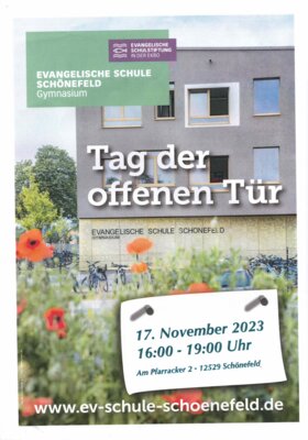 17.11.2023 Tag der Offenen Tür Evangelisches Gymnasium Schönefeld (Bild vergr&ouml;&szlig;ern)