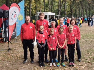 Foto zur Meldung: Erfolgreicher Start des SV Fortuna Schmölln bei den Landesmeisterschaften im Crosslauf in Henningsdorf am 14.10.2023