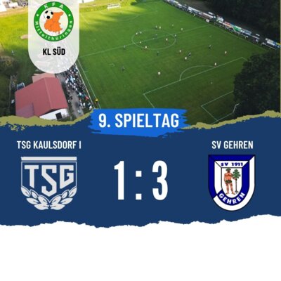 9. Spieltag KL 23/24 TSG Kaulsdorf I vs SV Gehren (Bild vergrößern)