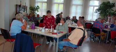 Foto zur Meldung: Erntedankfrühstück im OT Frose/Anhalt
