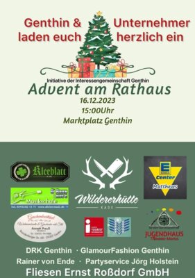 Meldung: Advent am Rathaus in Genthin