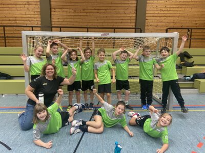 Erster Platz für die GS Kleinich beim Grundschul - Handballturnier (Bild vergrößern)