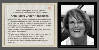 Nachruf Ami Hoppmann