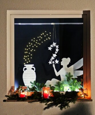 Foto zur Meldung: Adventsfenster & Adventsfeier beim MGV Frohsinn