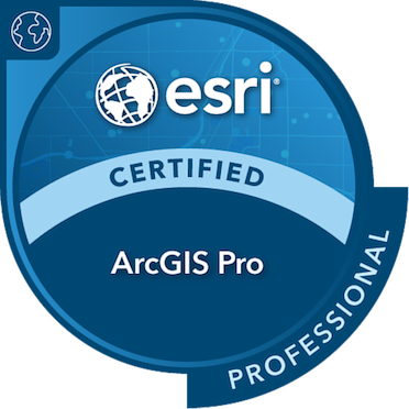 Dr. Simon Scheper hat erfolgreich die Zertifzierung zum ESRI ArcGIS Pro Professional 2201 absolviert
