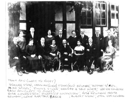 Jüdische Familie Stern - Ostercappeln um 1926