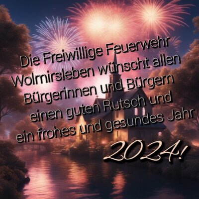 Guten Rutsch und frohes neues Jahr 2024! (Bild vergrößern)