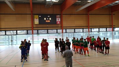 Fußball_A-Junioren: Thüriner Hallenlandesmeisterschaften (Vorrunde) in Meiningen