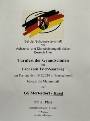 Meldung: Turnfest der Grundschulen