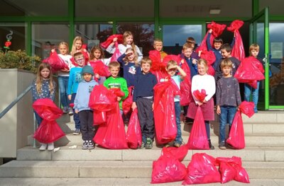 Projektwochen „Gesundheit und Nachhaltigkeit“ an der Grundschule und Mittelschule Sennfeld (Bild vergrößern)