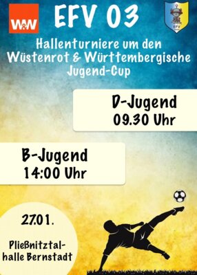 Hallenturniere um den Wüstenrot & Württembergische Jugend- Cup