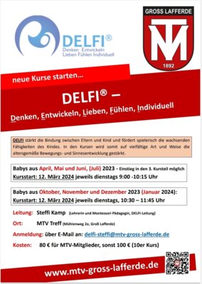 neue DELFI Kurse starten am 12.03.2024 (Bild vergrößern)