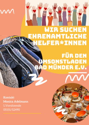 Ehrenamtliche HelferInnen gesucht (Bild vergrößern)
