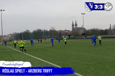 Meldung: Testspiel: FC Vorwärts - VfB Arzberg 3:3