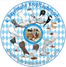 Link zu: Neue Meldepapiere online-4.Bayerische Kropftaubenschau in Straßkirchen/Hauptsonderschau
