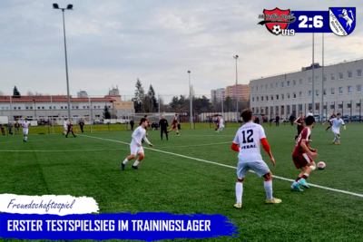 Meldung: Testspiel: SK Petrin Pilsen U19 - FC Vorwärts 2:6 (1:4)