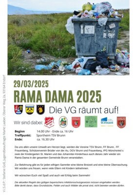 Meldung: Rama Dama 2025