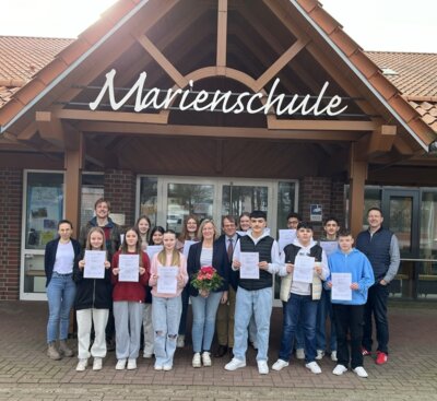 Marienschüler nehmen an Bewerbungsworkshop in Stapelfeld teil