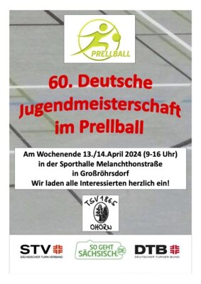 60. Deutschen Jugendmeisterschaft im Prellball