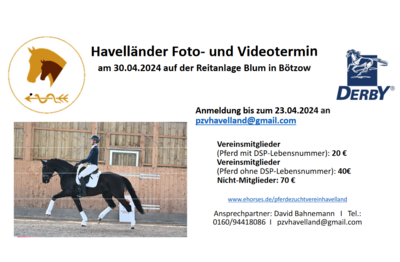 Havelländer Foto-und Videotermin