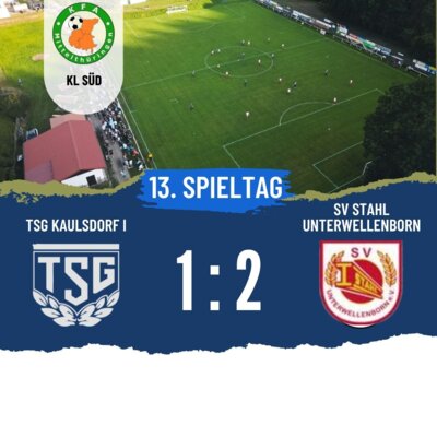 13. Spieltag KL 23/24 TSG Kaulsdorf I vs Stahl Unterwellenborn I (Bild vergrößern)
