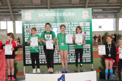 TLV SportlerInnen erfolgreich bei der Bezirksbestenermittlung in Magdeburg (Bild vergrößern)
