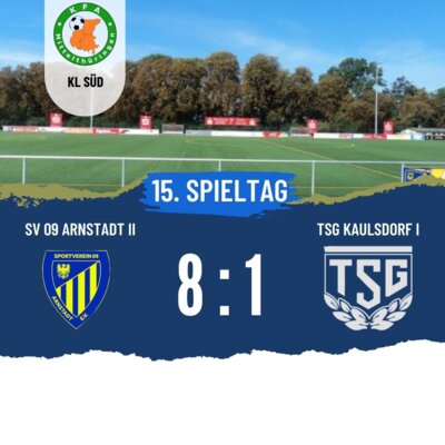 15. Spieltag KL 23/24 SV 09 Arnstadt vs TSG Kaulsdorf I (Bild vergrößern)