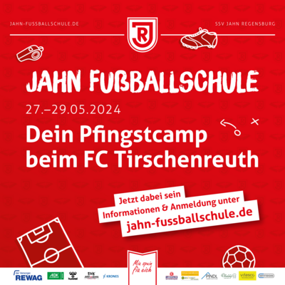 Meldung: Jahn Feriencamp in den Pfingstferien 2024 zu Gast in Tirschenreuth