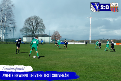 Foto zur Meldung: Testspiel: FC Vorwärts II - ASV Wunsiedel II 2:0