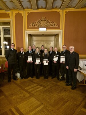 Gemeinsame Jahreshauptversammlung des Fördervereins und der Einsatzabteilung der Freiwilligen Feuerwehr Gedern fürs Berichtsjahr 2023