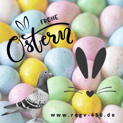 Meldung: Frohe Ostern wünscht Euch Euer Regionalverband 450 Hessen Mitte