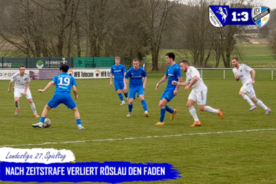 Foto zur Meldung: 27.Spieltag LL: FC Vorwärts - ASV Weisendorf 1:3