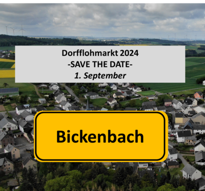 Meldung: Dorfflohmarkt 2024