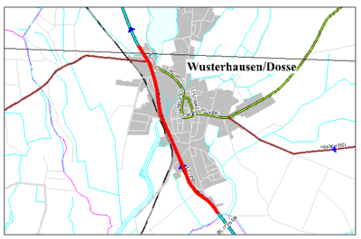Umfangreiche Bauarbeiten in Wusterhausen (Dosse)