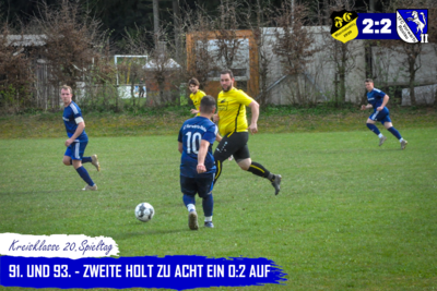 Foto zur Meldung: 20.Spieltag KK: FC Martinlamitz - FC Vorwärts II 2:2
