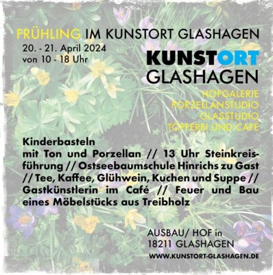 Meldung: Frühling im Kunstort Glashagen