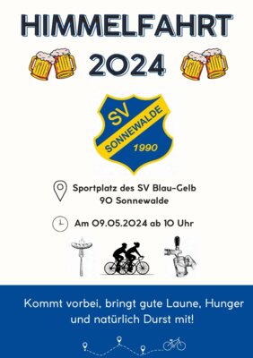 Foto zur Meldung: Himmelfahrt im Sportlerheim
