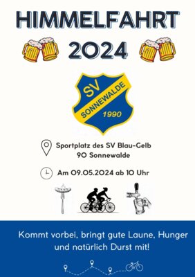 Himmelfahrt im Sportlerheim