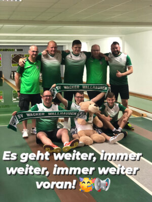 Foto zur Meldung: Kegeln 18. Spieltag Landesklasse Staffel 3 - Aufstieg von SV Wacker Wallhausen e.V.
