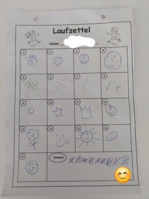 Laufzettel a